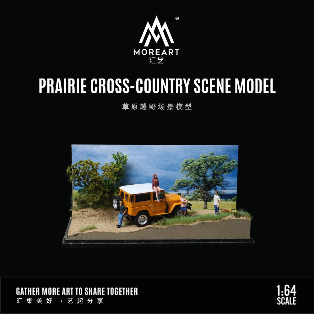 [Preorder] MoreArt 1:64 Prairie Cross-Country Scene Model