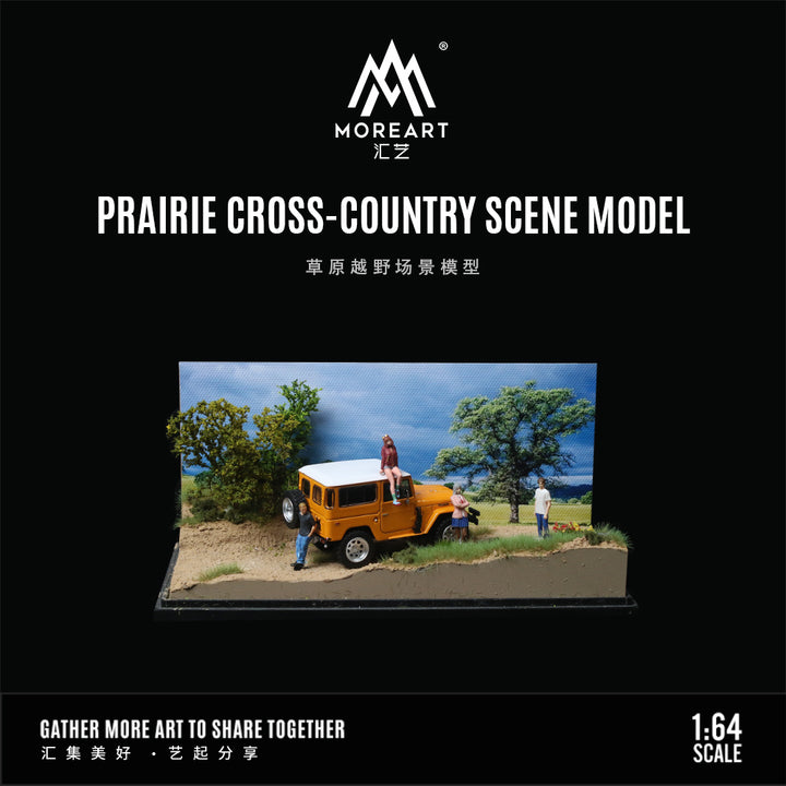 [Preorder] MoreArt 1:64 Prairie Cross-Country Scene Model