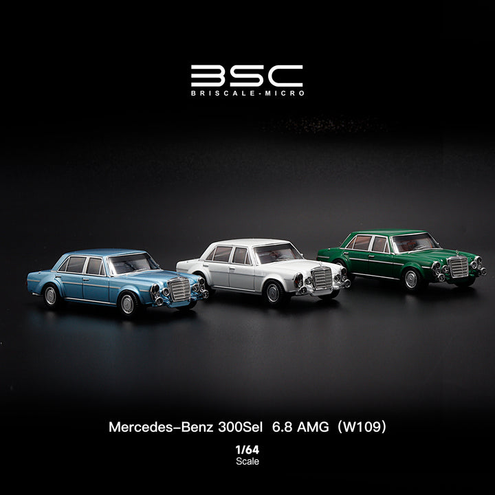 [Preorder] BSC 1:64 Mercedes-Benz 300SEL W109 AMG (3 Colors)