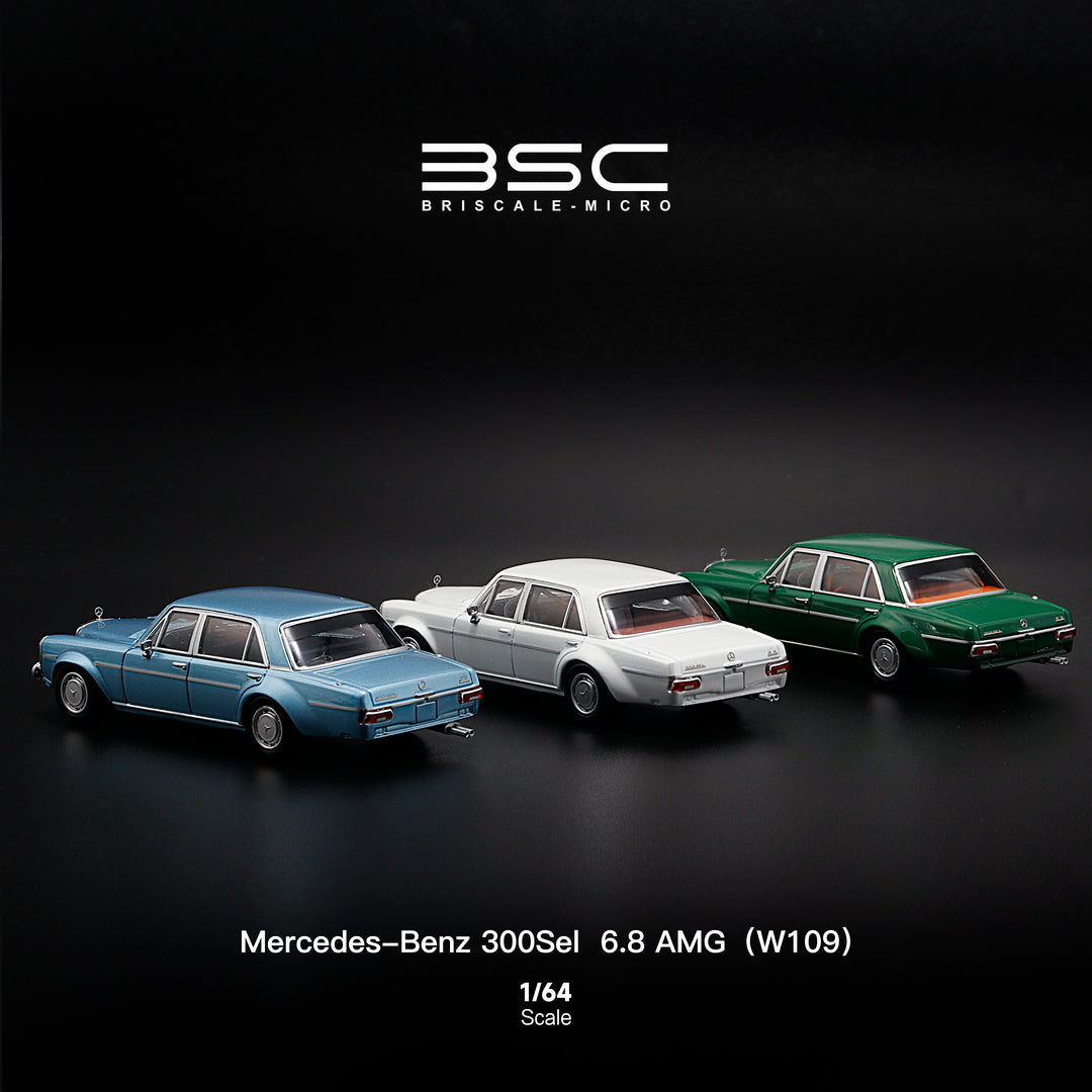 [Preorder] BSC 1:64 Mercedes-Benz 300SEL W109 AMG (3 Colors)