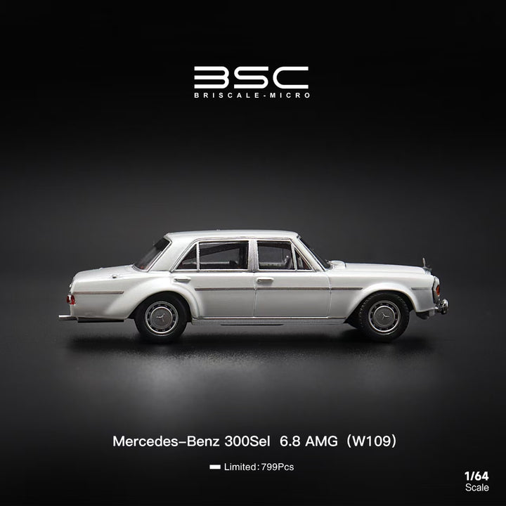 [Preorder] BSC 1:64 Mercedes-Benz 300SEL W109 AMG (3 Colors)