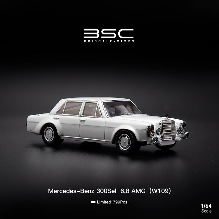 [Preorder] BSC 1:64 Mercedes-Benz 300SEL W109 AMG (3 Colors)