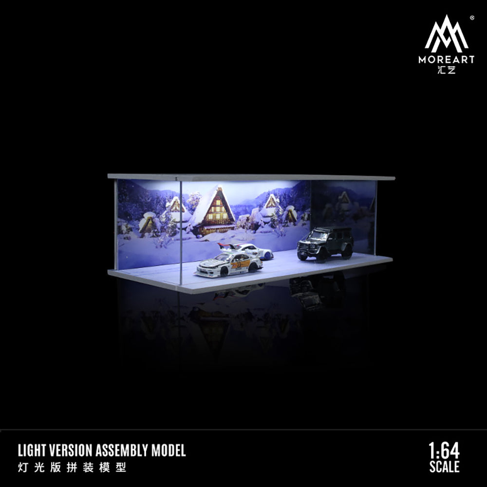 [Preorder] MoreArt 1:64 Natural Scenery Theme LIGHT VERSION ASSEMBLED MODELSCENE (4 Versions)