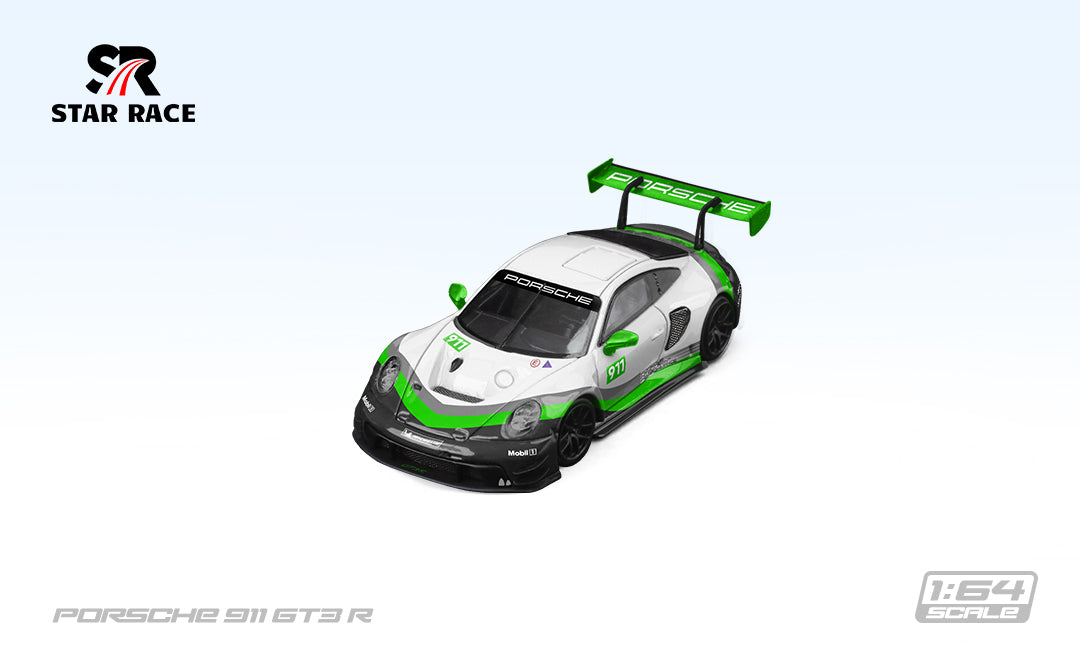 [Preorder] Star Race 1:64 Porsche 911 GT3 Racing Livery Green