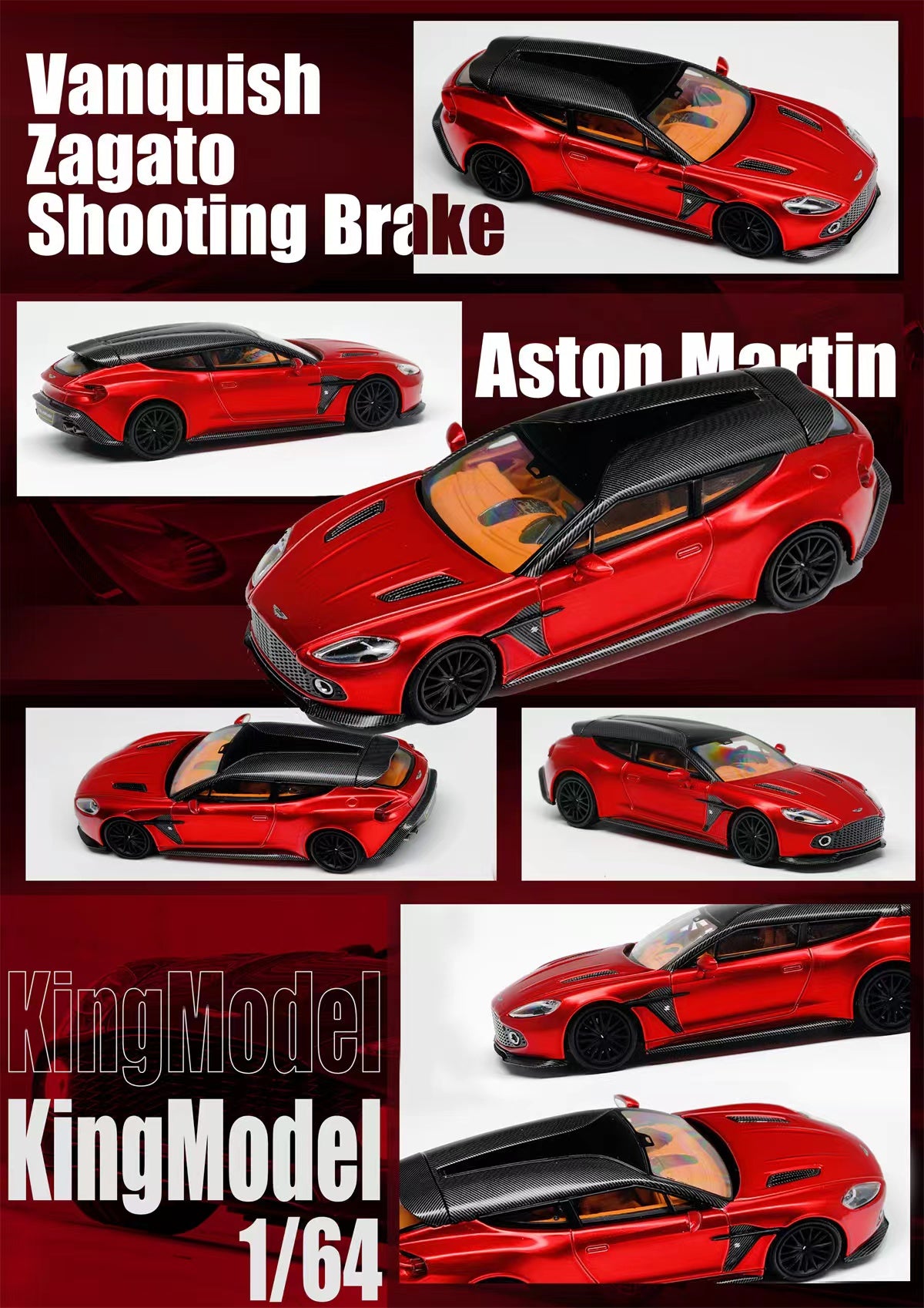 King Model 1:64 Aston Martin Vanquish Zagato Shooting Brake (3