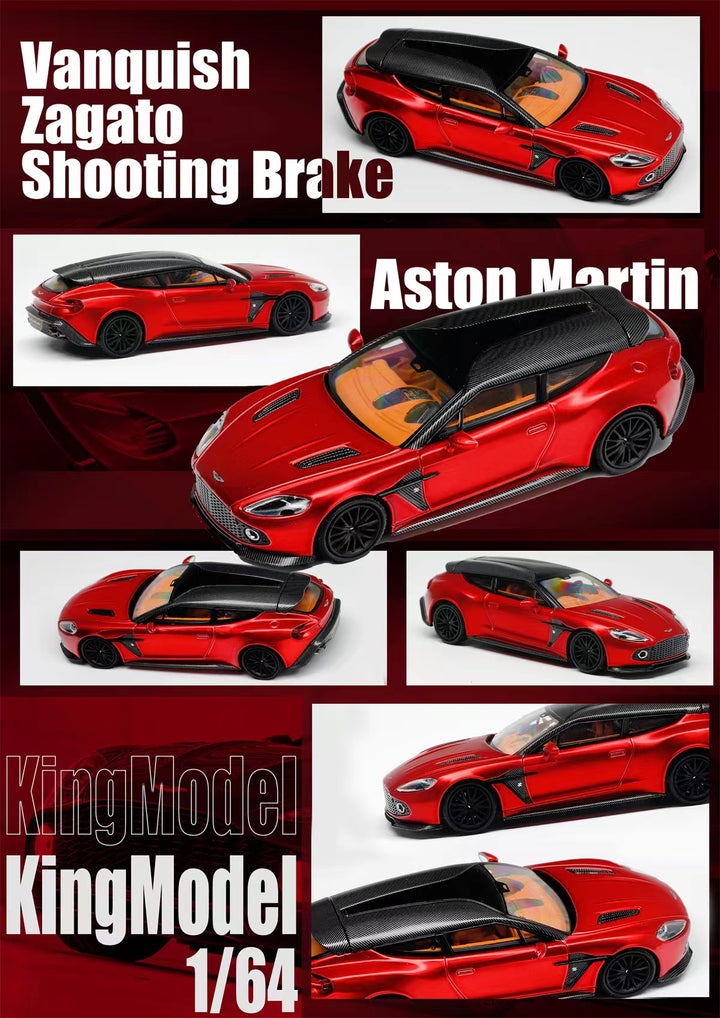 [Preorder] King Model 1:64 Aston Martin Vanquish Zagato Shooting Brake (3 Colors)