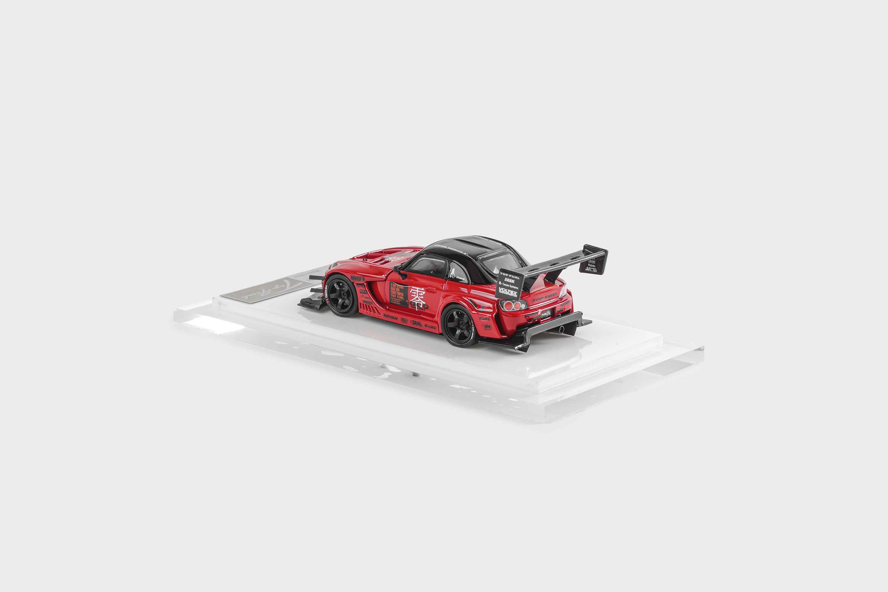TOPFUEL S2000 タイプRR 1/64 Model Idea 1:64 Honda S2000 AP1 Top Fuel Type-RR (2 Colors