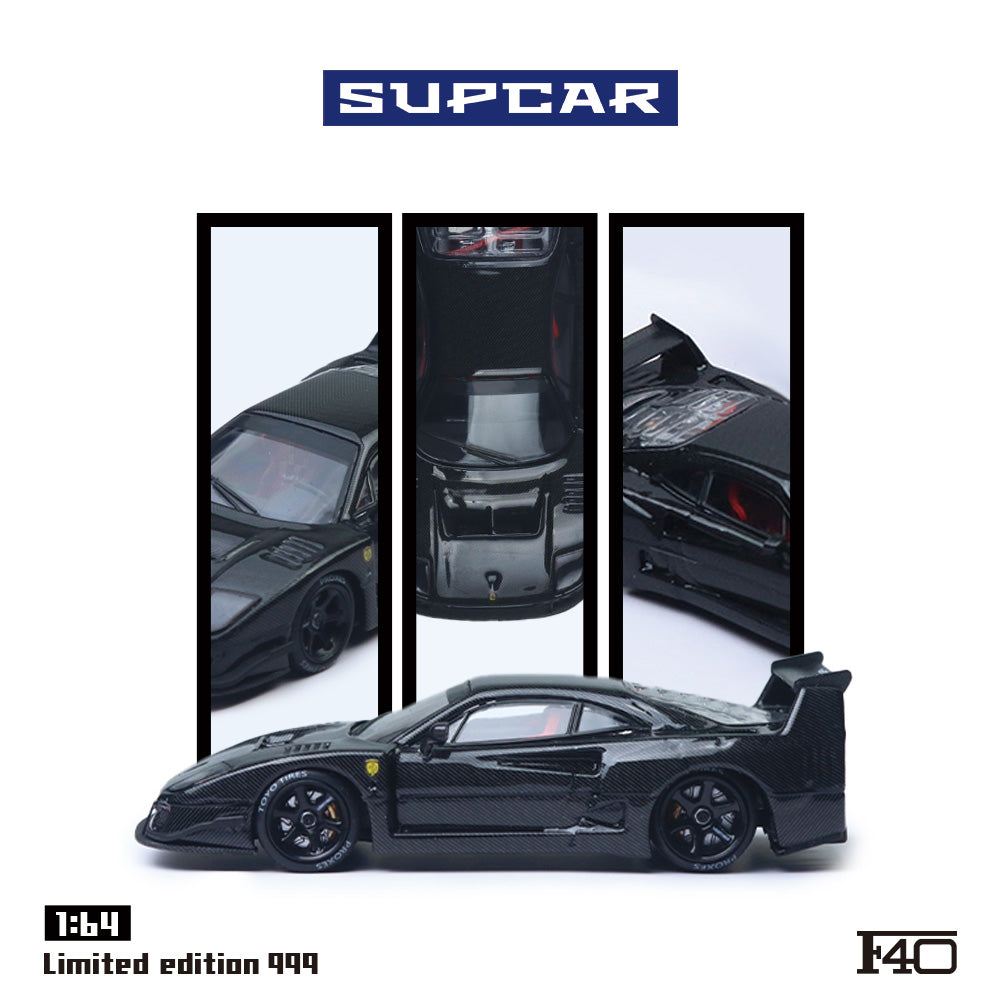 [Preorder] SUPCAR 1:64 Ferrari F40 (3 Colors)