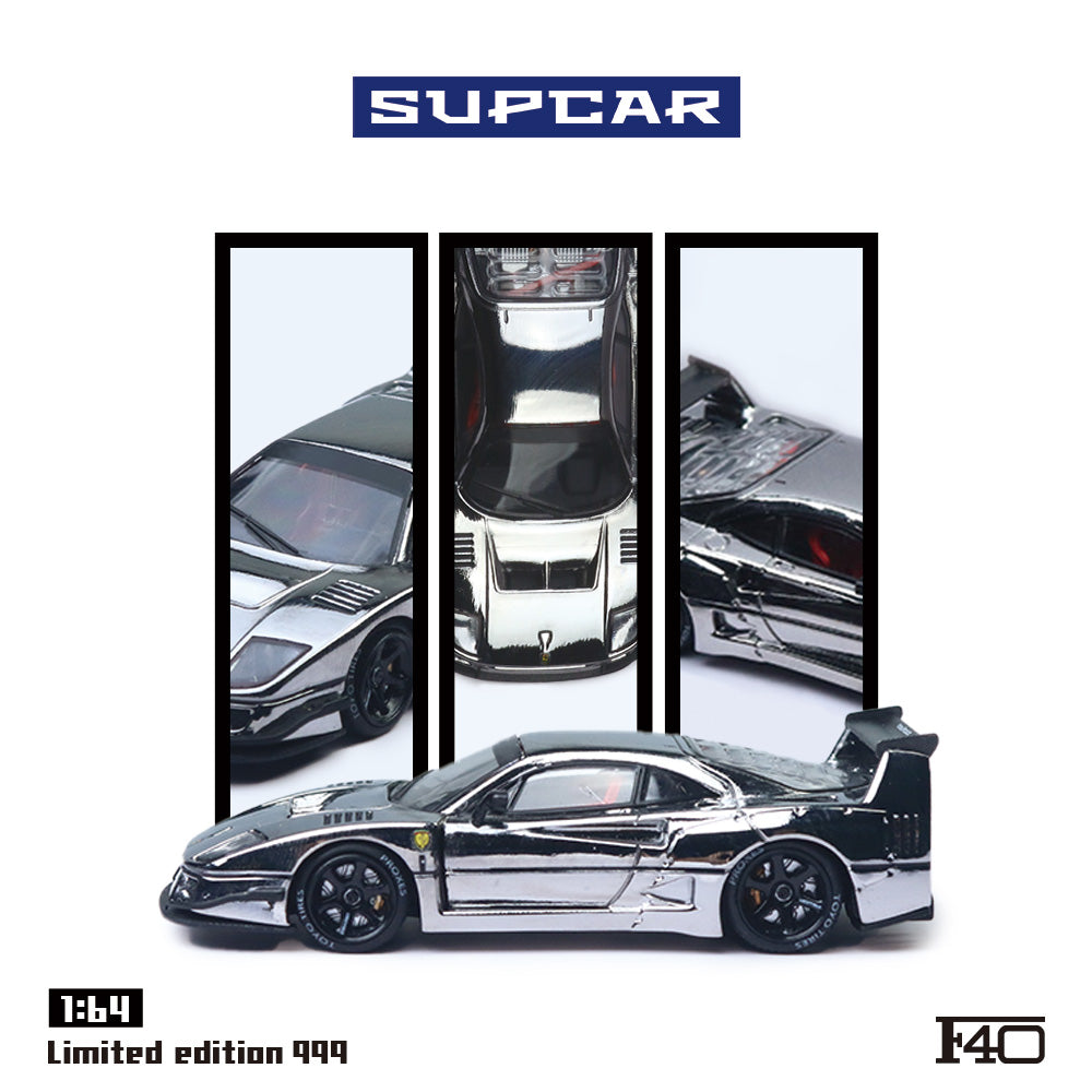 [Preorder] SUPCAR 1:64 Ferrari F40 (3 Colors)