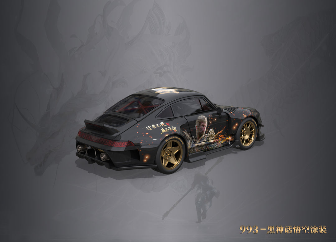 [Preorder] DCM 1:64 Mazda RX-7 Black Myth Wukong Livery