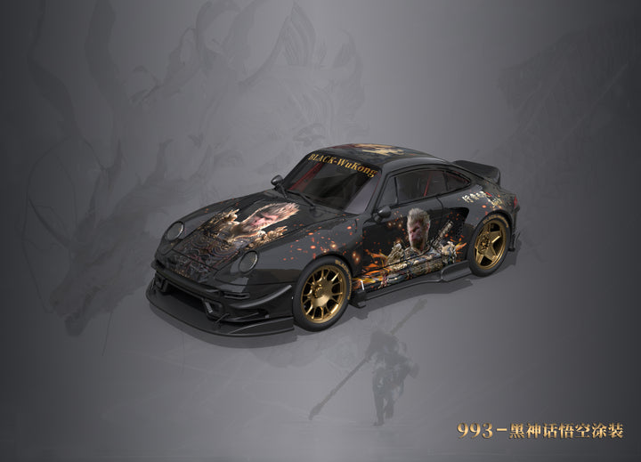 [Preorder] DCM 1:64 Mazda RX-7 Black Myth Wukong Livery