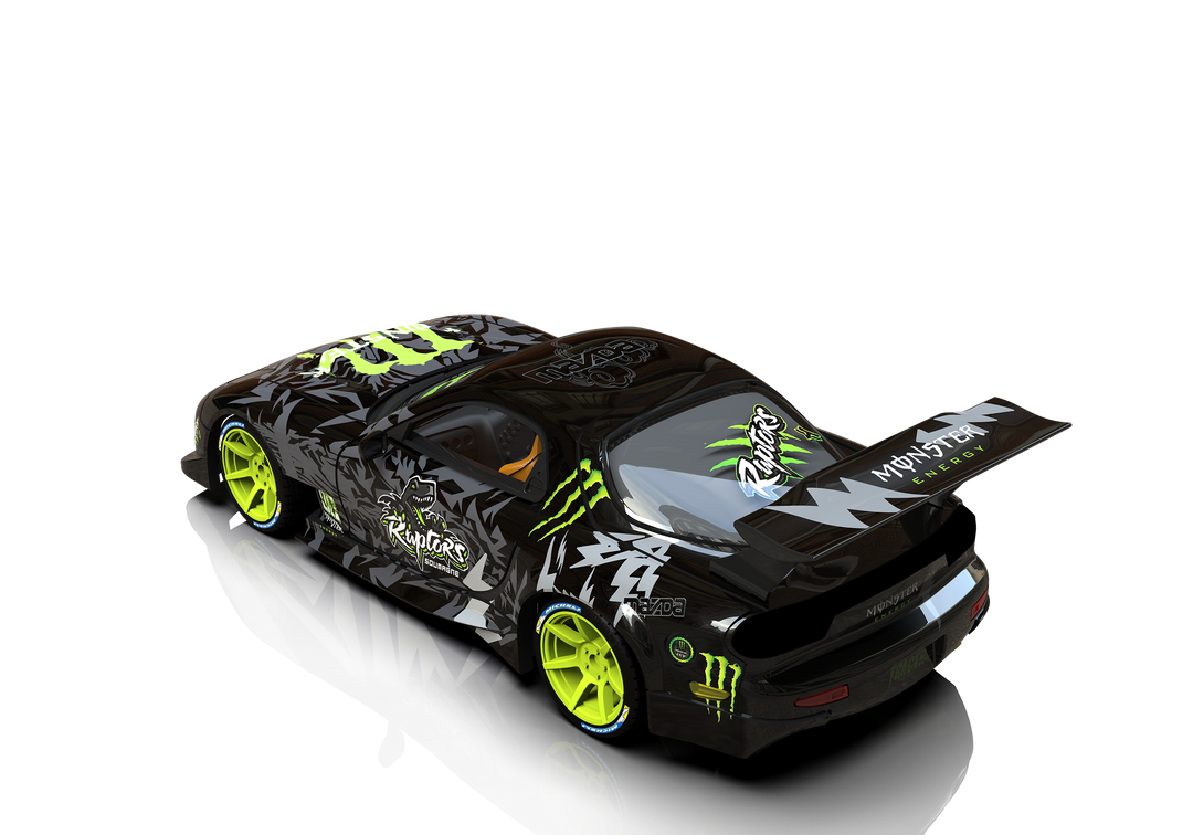 DCM 1:64 Mazda RX-7 Monster Livery – Horizon Diecast DCM 1:64 Mazda RX-7 Monster Livery – Horizon Diecast