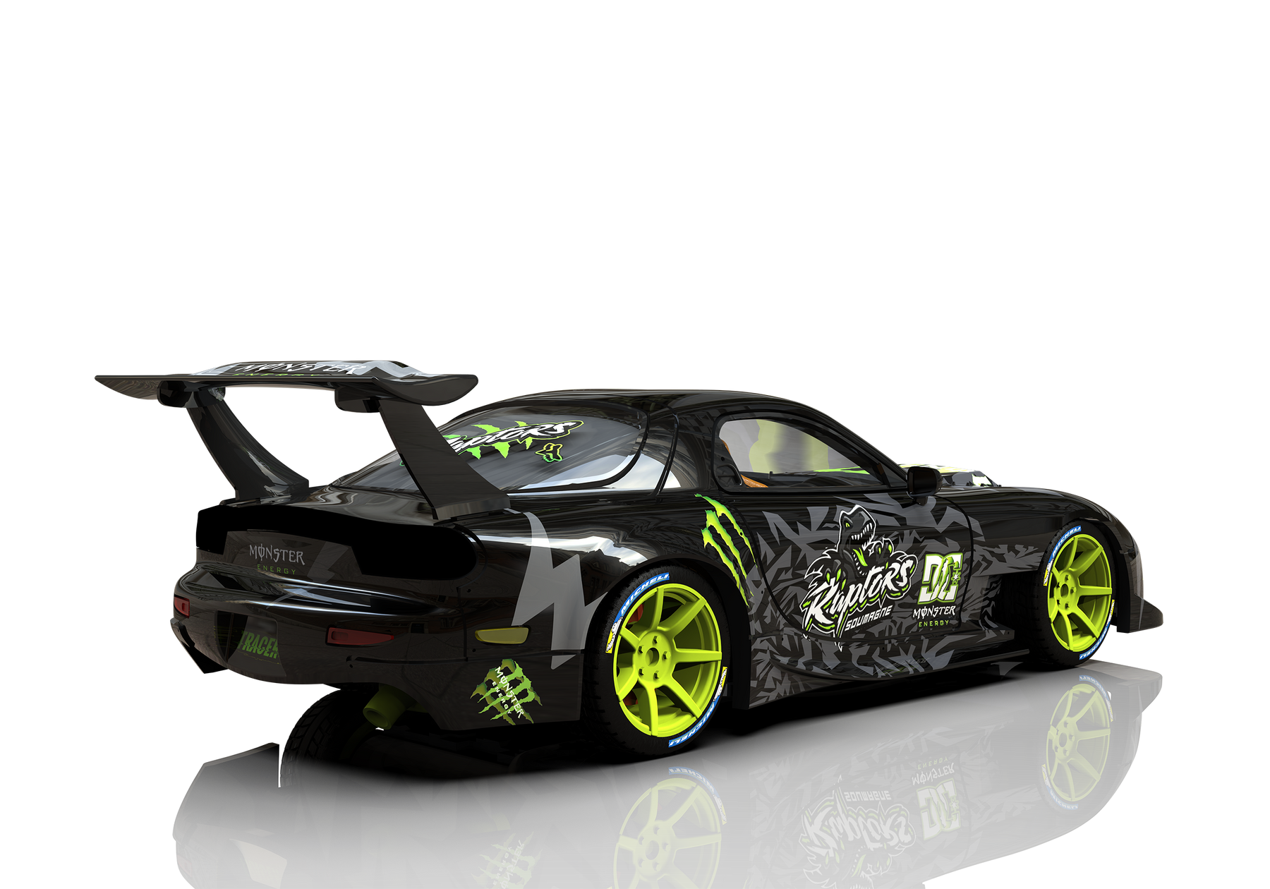 DCM 1:64 Mazda RX-7 Monster Livery – Horizon Diecast DCM 1:64 Mazda RX-7 Monster Livery – Horizon Diecast