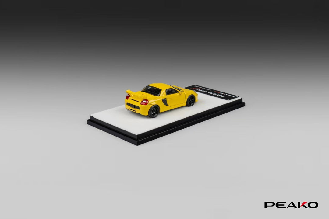 [Preorder] Peako 1:64 Toyota MR-S 1999 Yellow