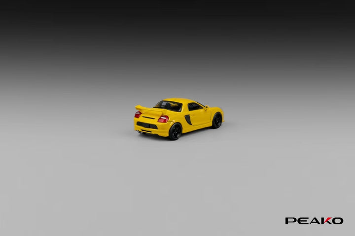 [Preorder] Peako 1:64 Toyota MR-S 1999 Yellow