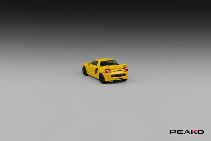 [Preorder] Peako 1:64 Toyota MR-S 1999 Yellow