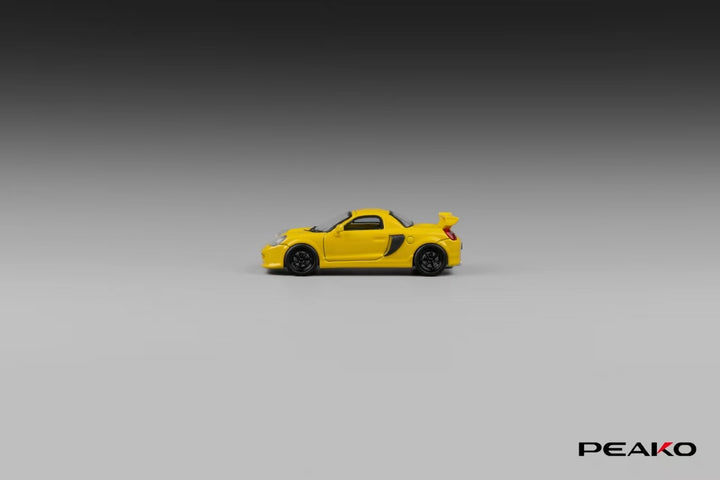 [Preorder] Peako 1:64 Toyota MR-S 1999 Yellow