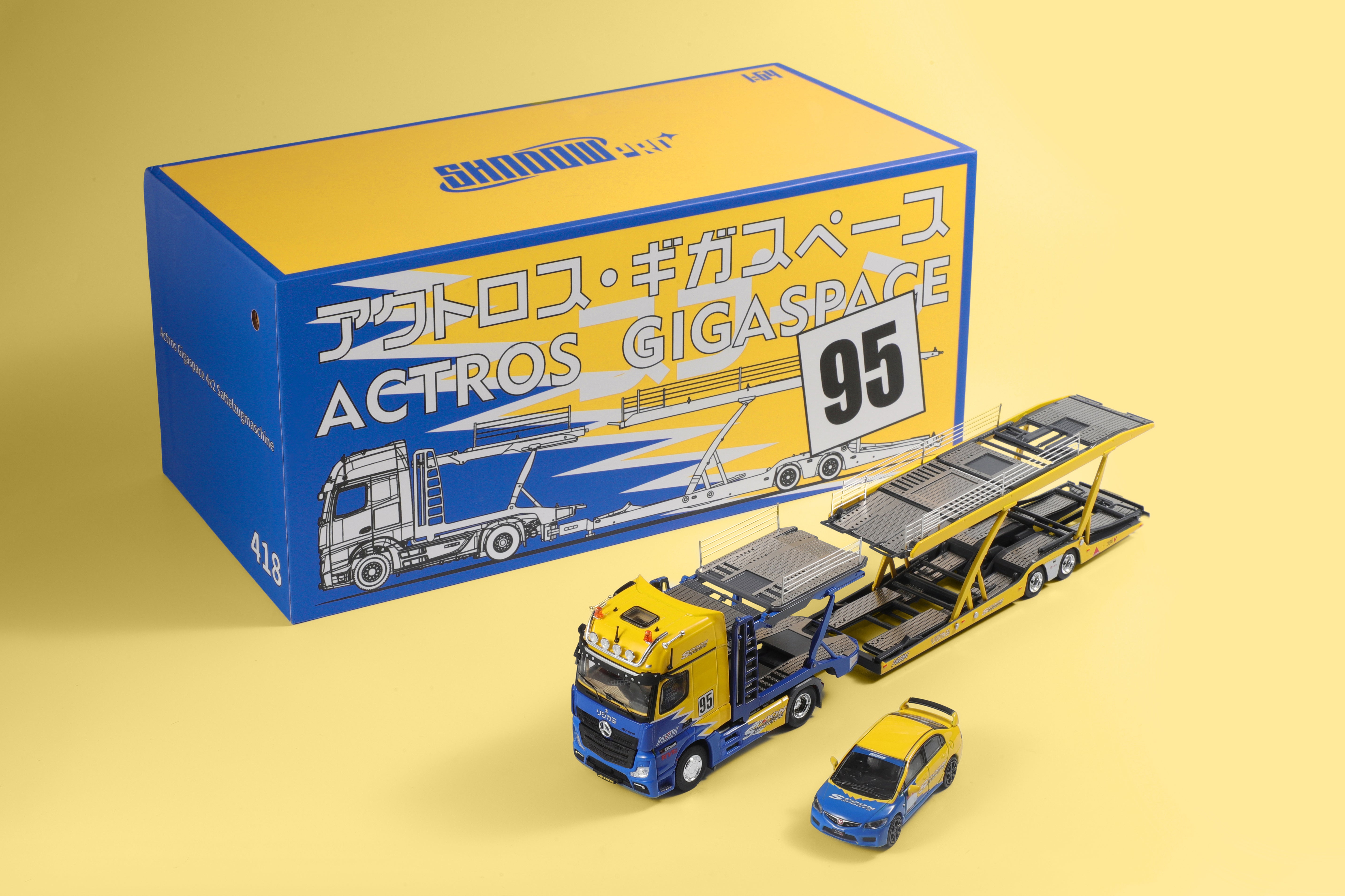 GCD Shadow Pro 1:64 Mercedes-Benz Actros Truck Spoon Livery