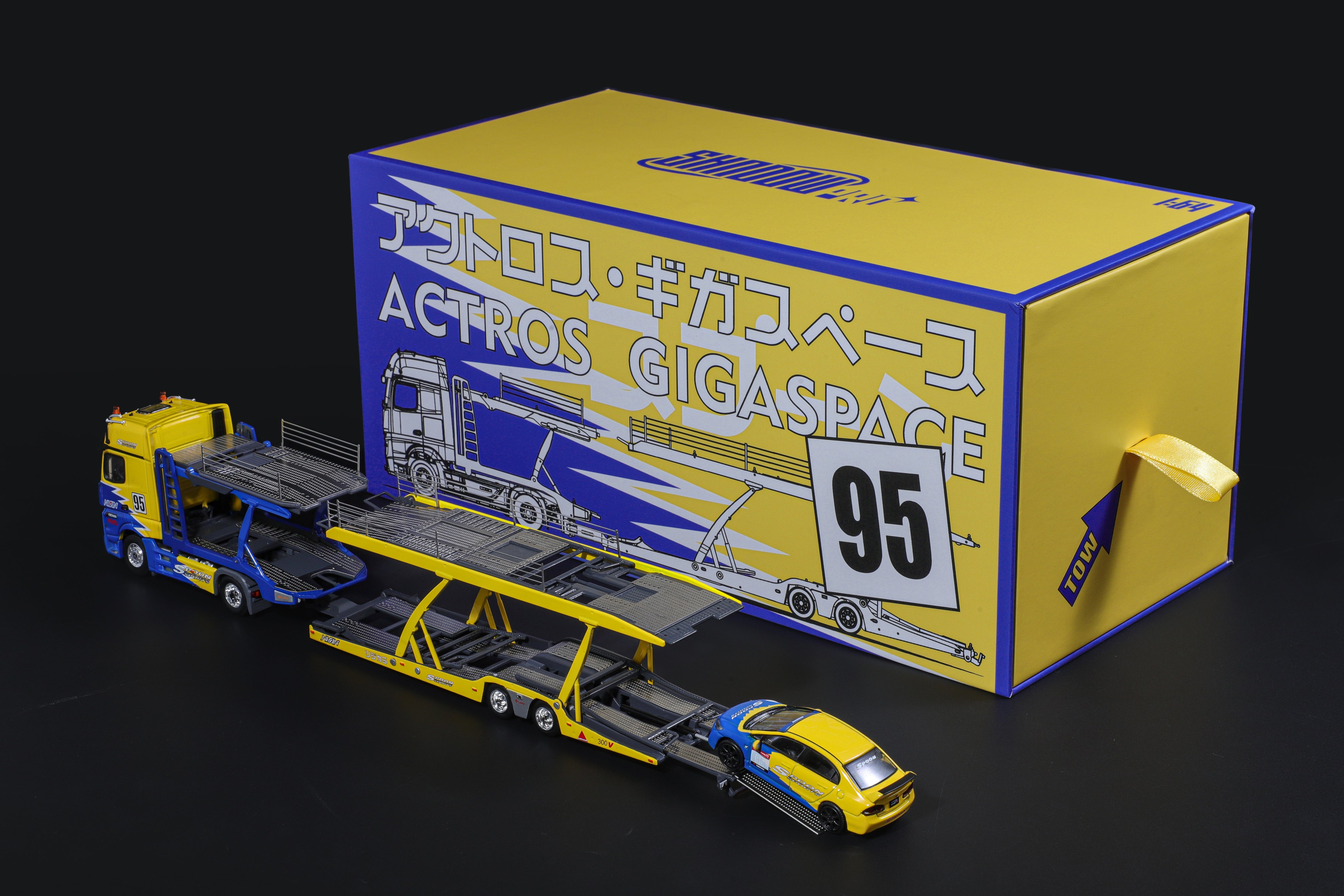 GCD Shadow Pro 1:64 Mercedes-Benz Actros Truck Spoon Livery