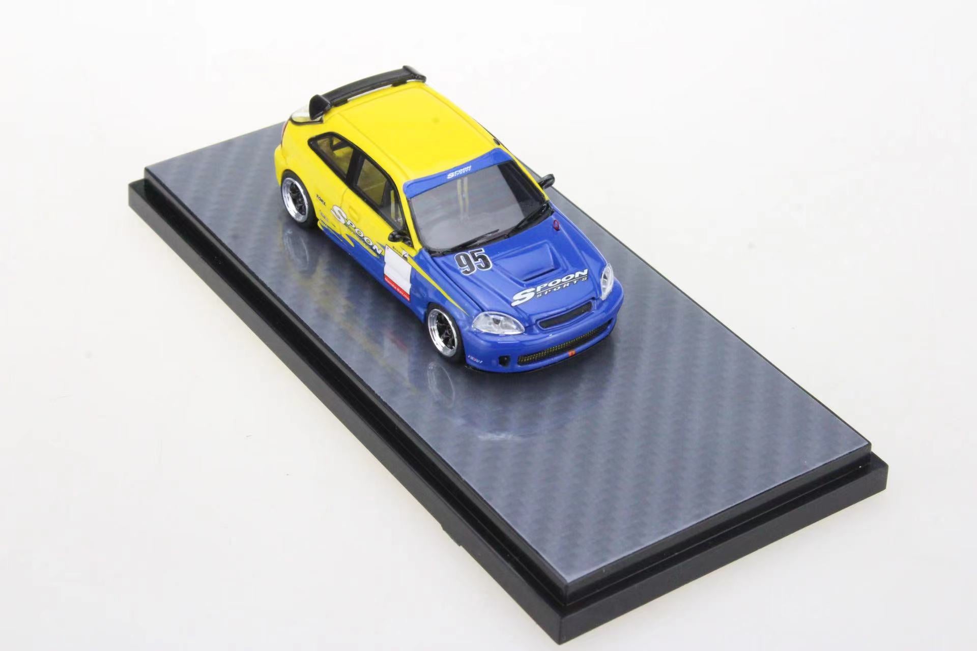 イノモデル Civic Spoon Livery 1:64 2023 Honda Civic Type R FL5 - Spoon Sports Livery