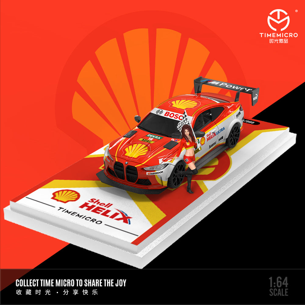 Time Micro 1:64 BMW M4 Shell Livery (2 Version) TM646809/TM646809