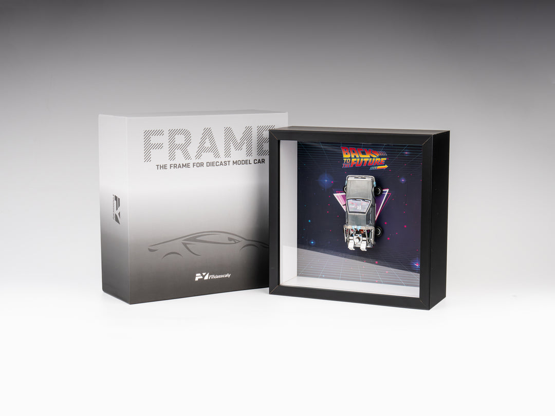 [Preorder] Finclassically 1:64 DMC Delorean Back to the Future Frame series