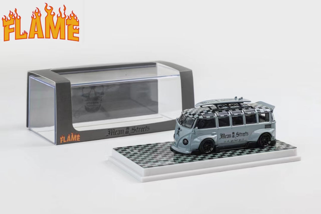 [Preorder] Flame 1:64 Volkswagen T1 Kombi "Mean Street"