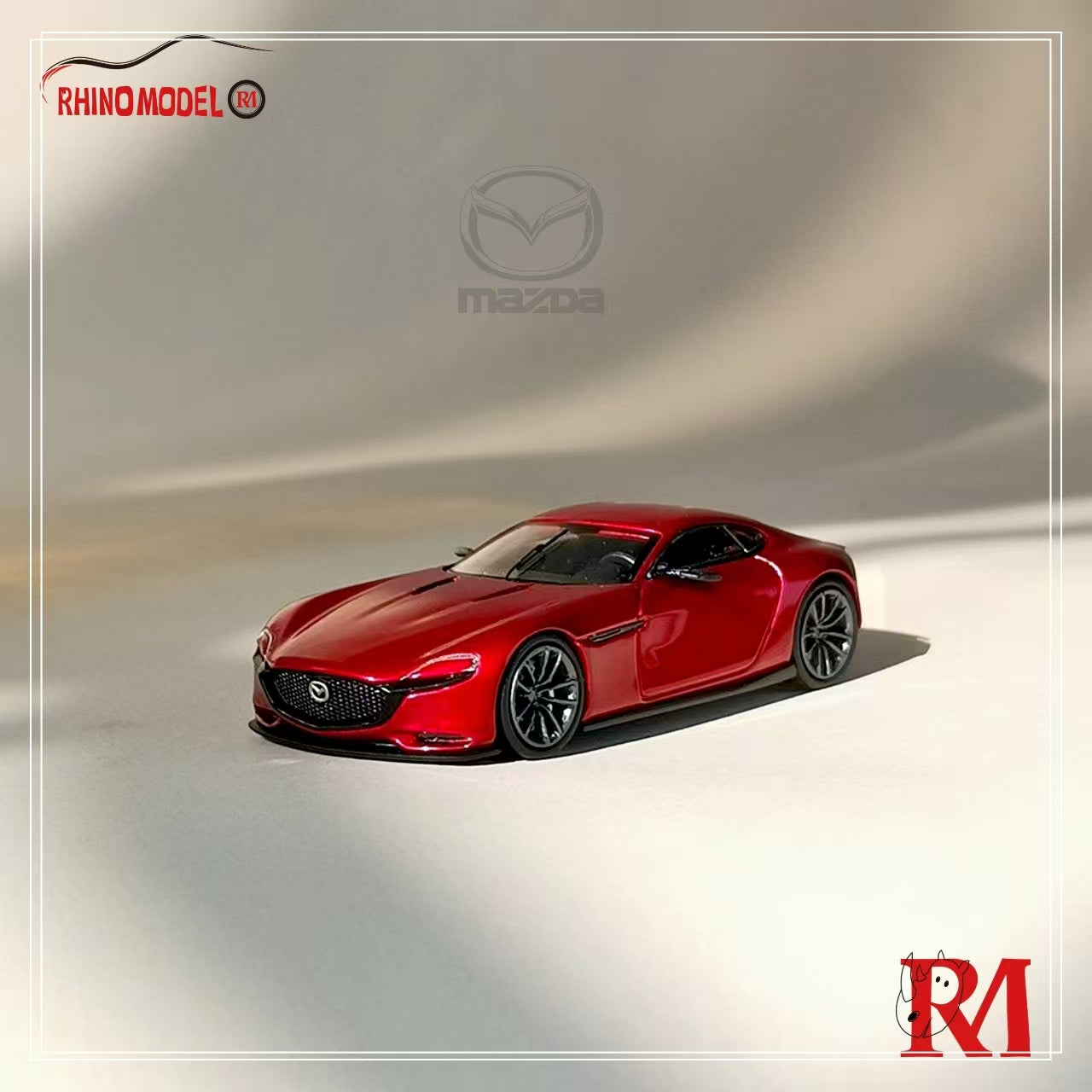 RHINO MODEL 1/64　マツダ RX-VISION 予約 Rhino Model RM 1/64 マツダ MAZDA RX-VISION 4ドア Metal