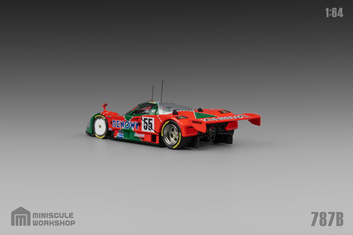 [Preorder] Miniscule Workshop 1:64 Mazda 787B 1991 Le Mans Champion