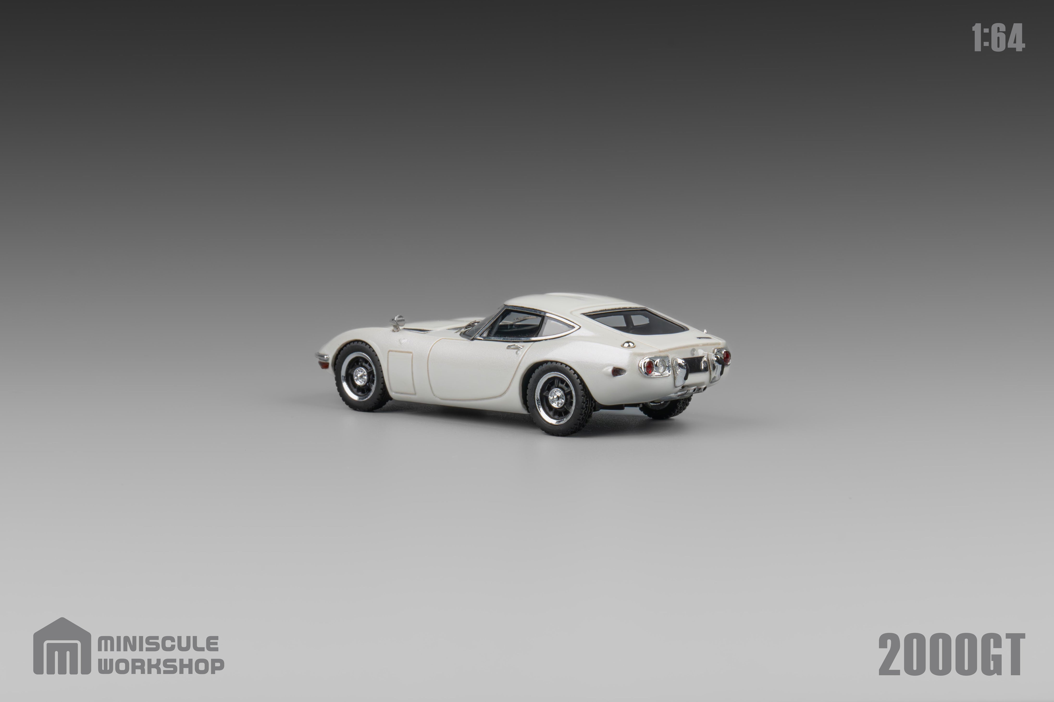 Preorder] Miniscule Workshop 1:64 Toyota 2000GT White – Horizon