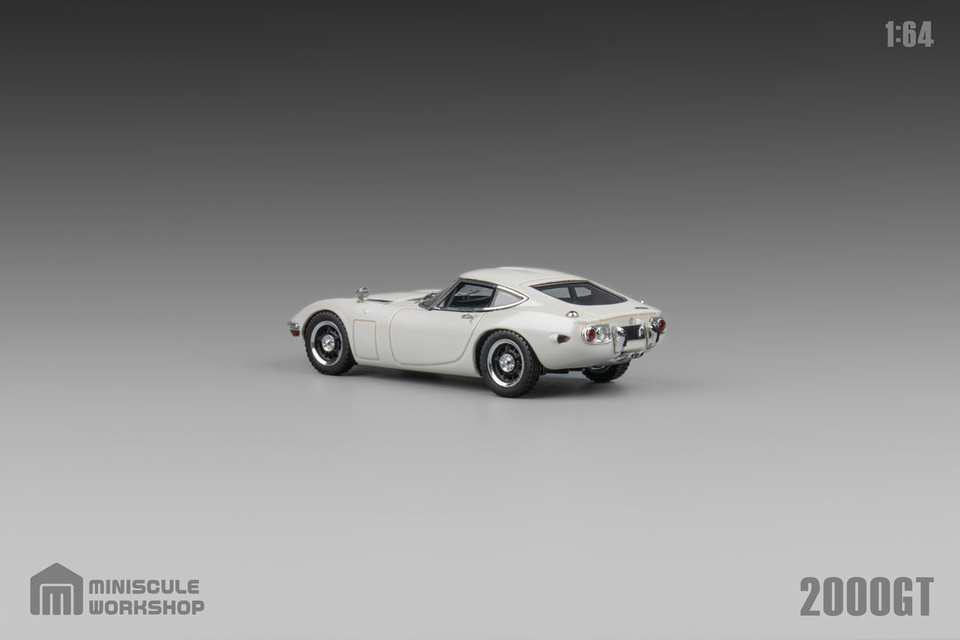 [Preorder] Miniscule Workshop 1:64 Toyota 2000GT White