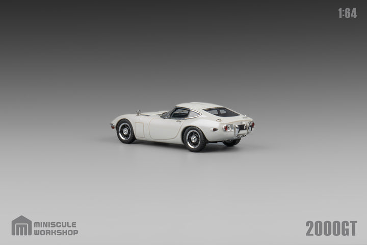 [Preorder] Miniscule Workshop 1:64 Toyota 2000GT White