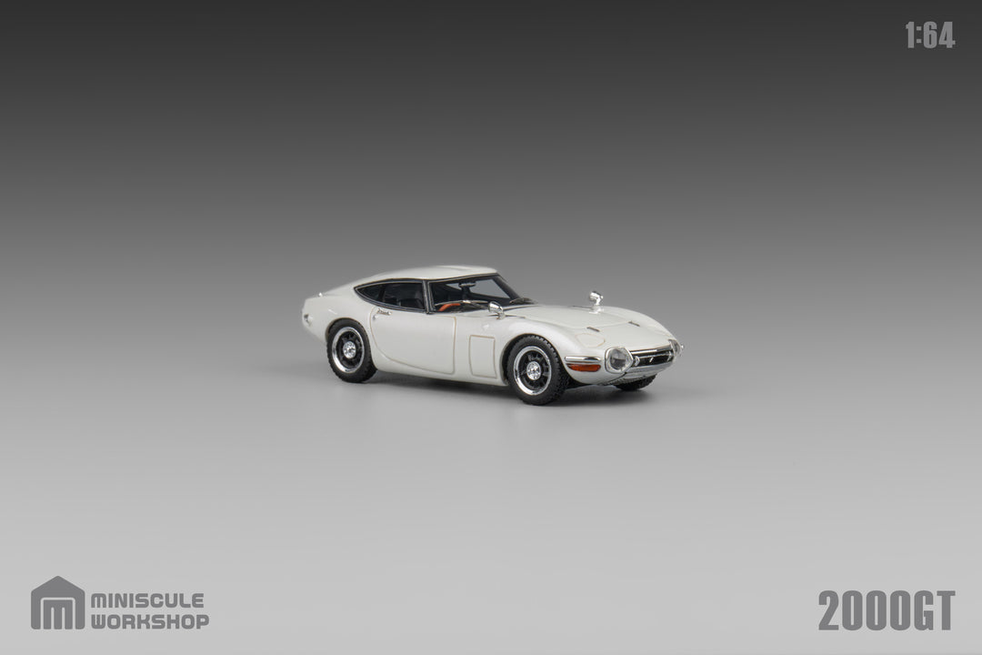 [Preorder] Miniscule Workshop 1:64 Toyota 2000GT White