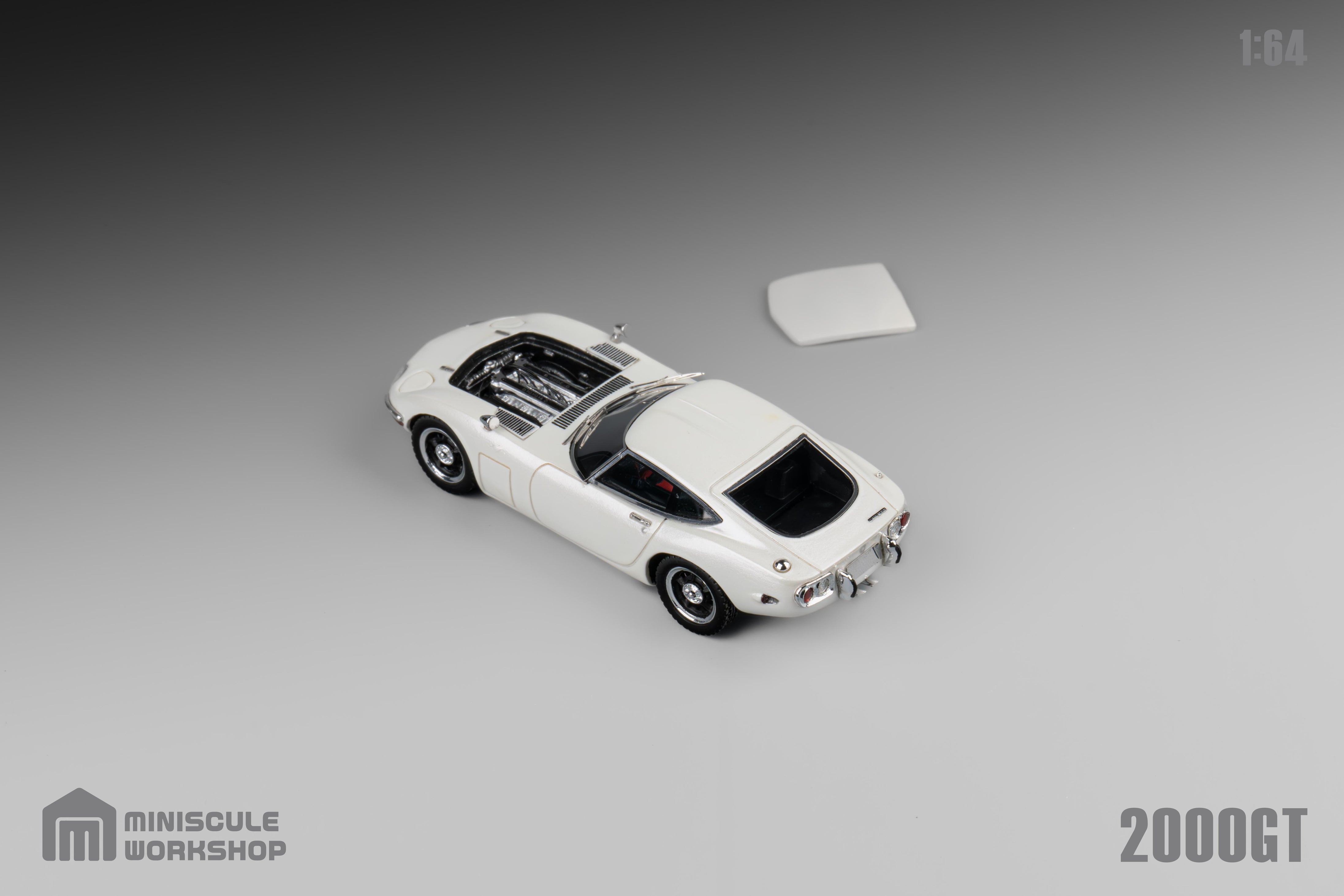Preorder] Miniscule Workshop 1:64 Toyota 2000GT White – Horizon