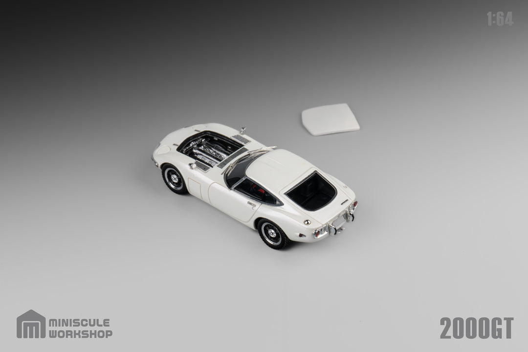 [Preorder] Miniscule Workshop 1:64 Toyota 2000GT White