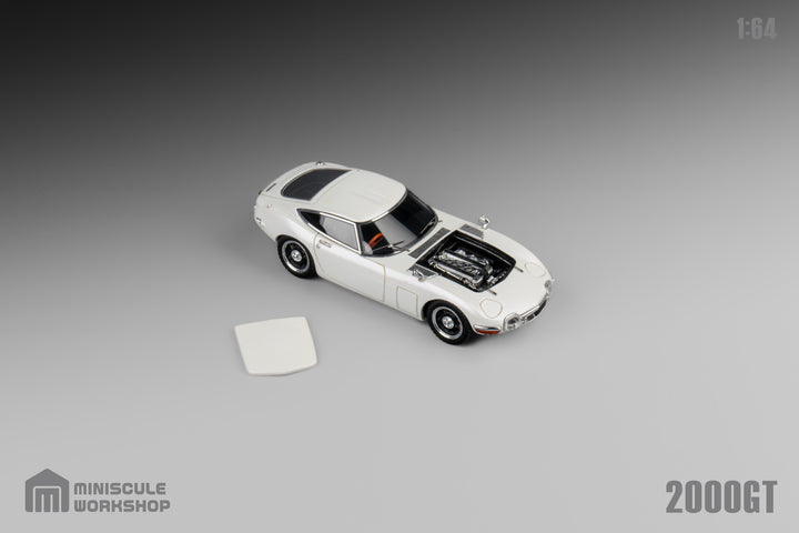 [Preorder] Miniscule Workshop 1:64 Toyota 2000GT White