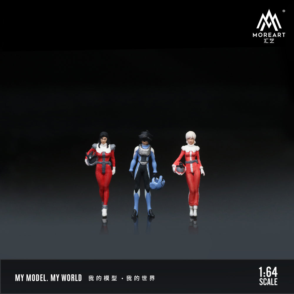 [Preorder] MoreArt 1:64 MECH Driver Doll Set