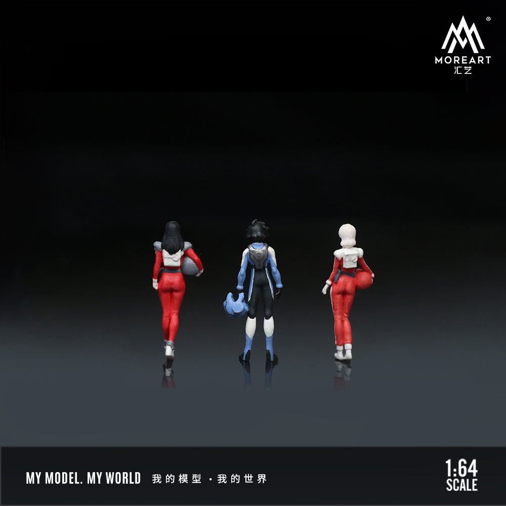 [Preorder] MoreArt 1:64 MECH Driver Doll Set