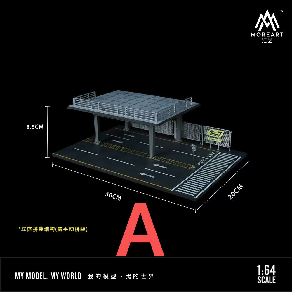 [Preorder] MoreArt 1:64 Repair Shop Scene Model Series