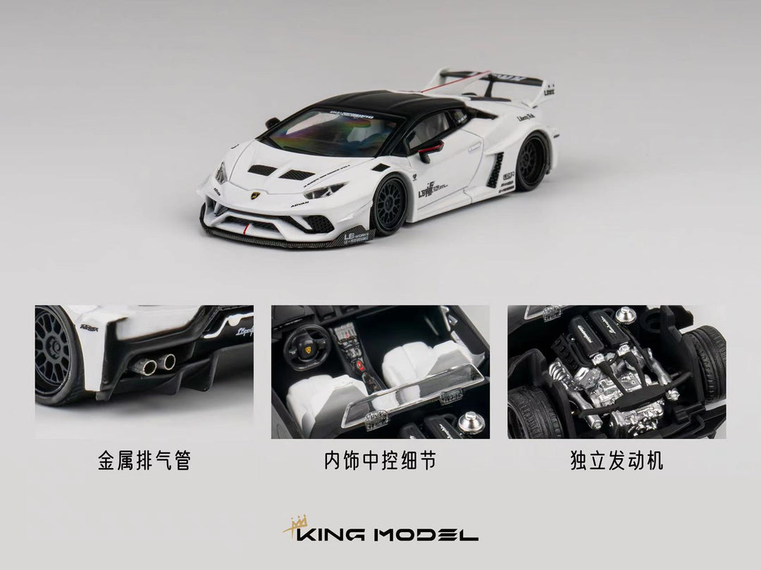 [Preorder] King Model 1:64 Lamborghini Huracan LBWK (2 Colors)