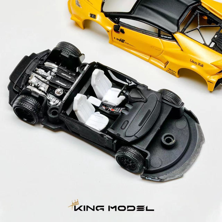 [Preorder] King Model 1:64 Lamborghini Huracan LBWK (2 Colors)