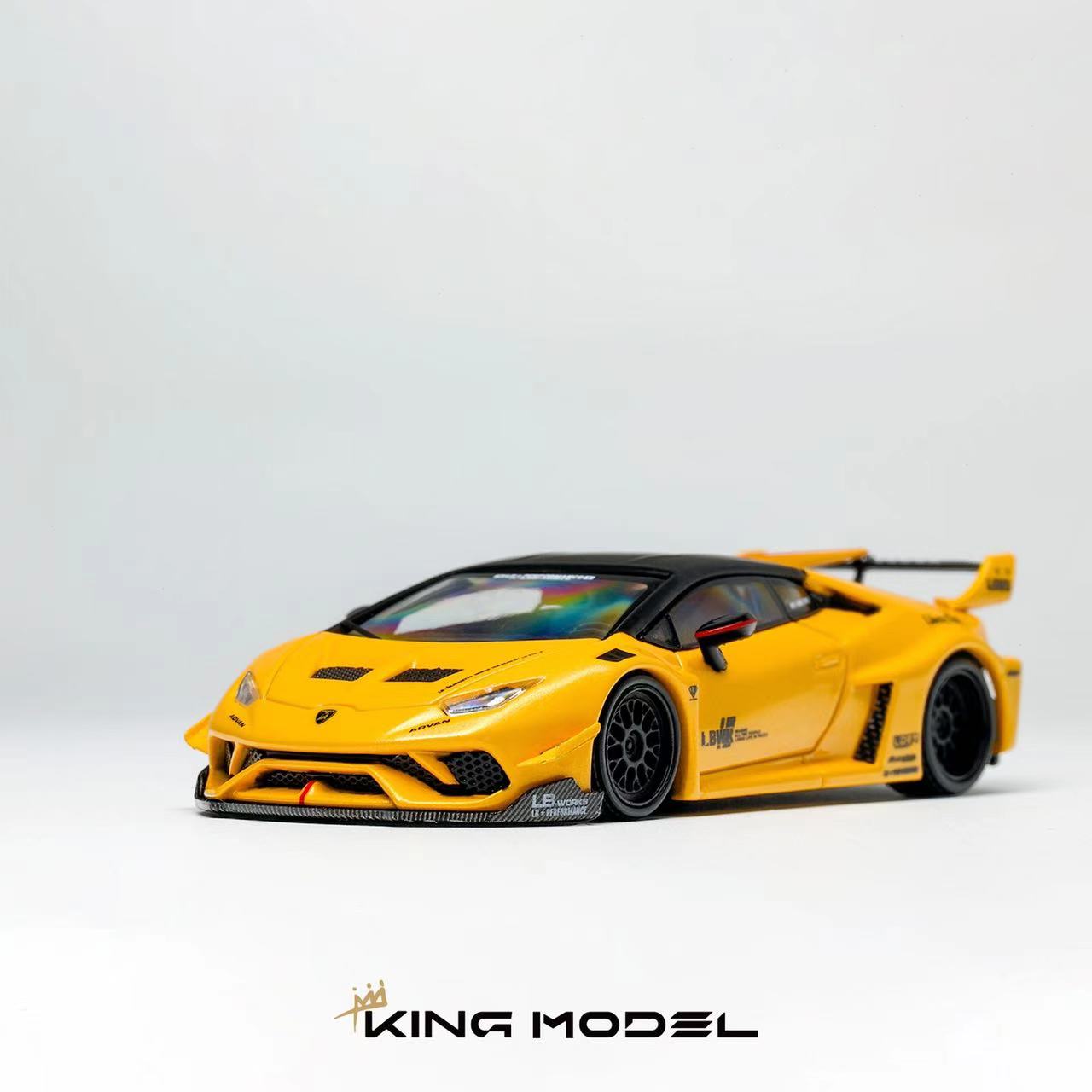 【新品未開封】1/64 king model ウラカン LBWK 黄 King Model 1:64 Lamborghini Huracan LBWK (2 Colors) – Horizon Diecast