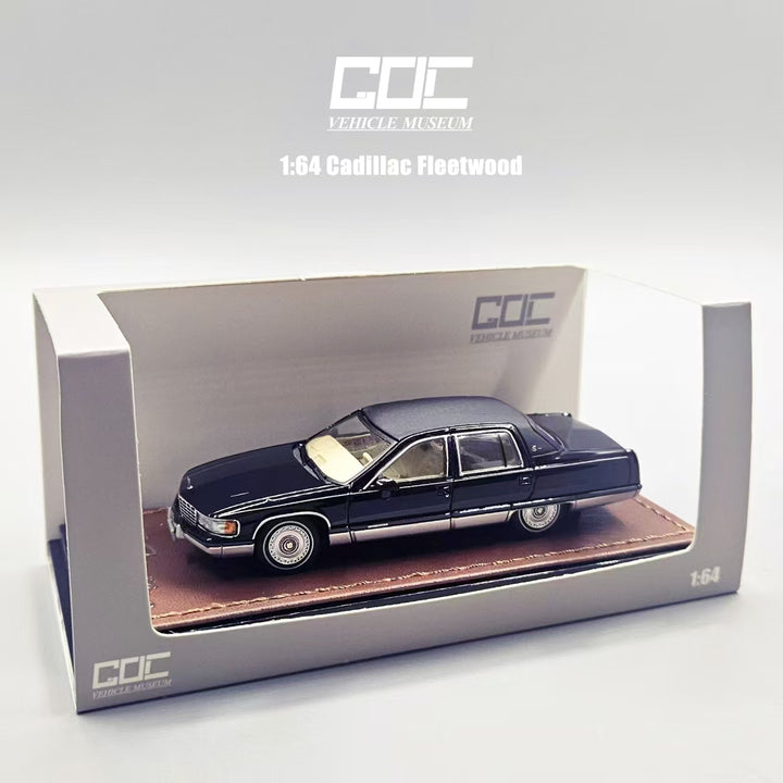 [Preorder] GOC 1:64 Cadillac Fleetwood Black