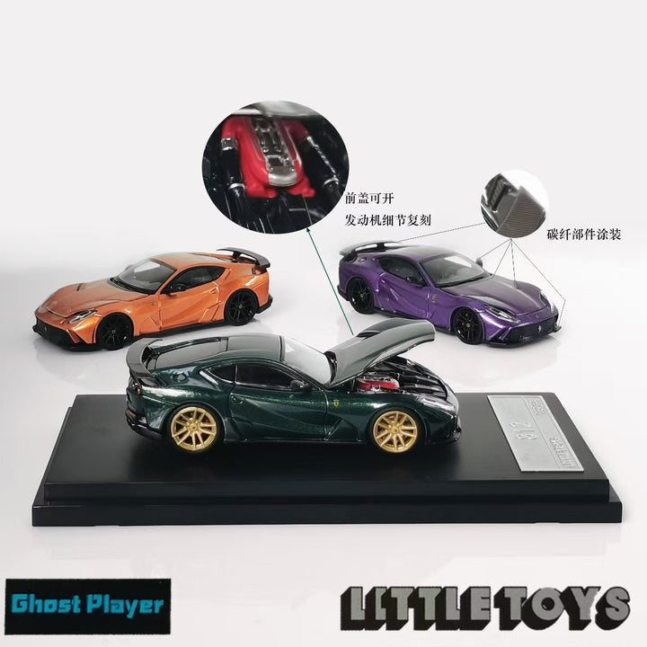 [Preorder] Little Toys 1:64 Novitec 812 N-Largo V12 (3 Colors)