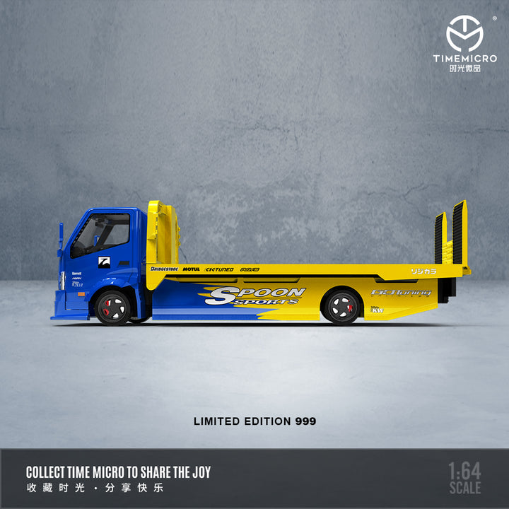 [Preorder] Time Micro 1:64 H300 Flatbed Transport Trailer (2 Colors)