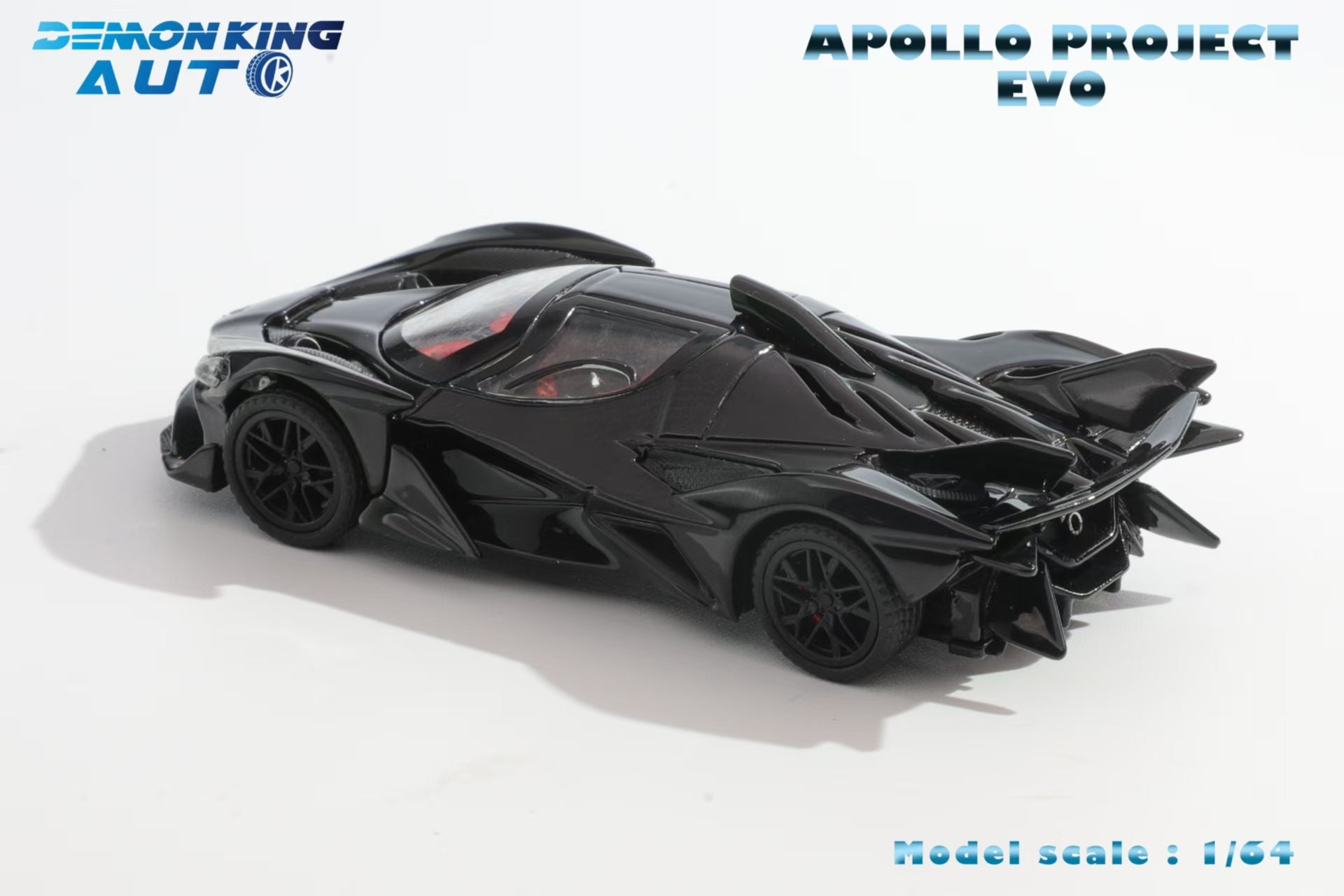 DEMON KING AUTO 1:64 Apollo EVO Black Night – Horizon Diecast
