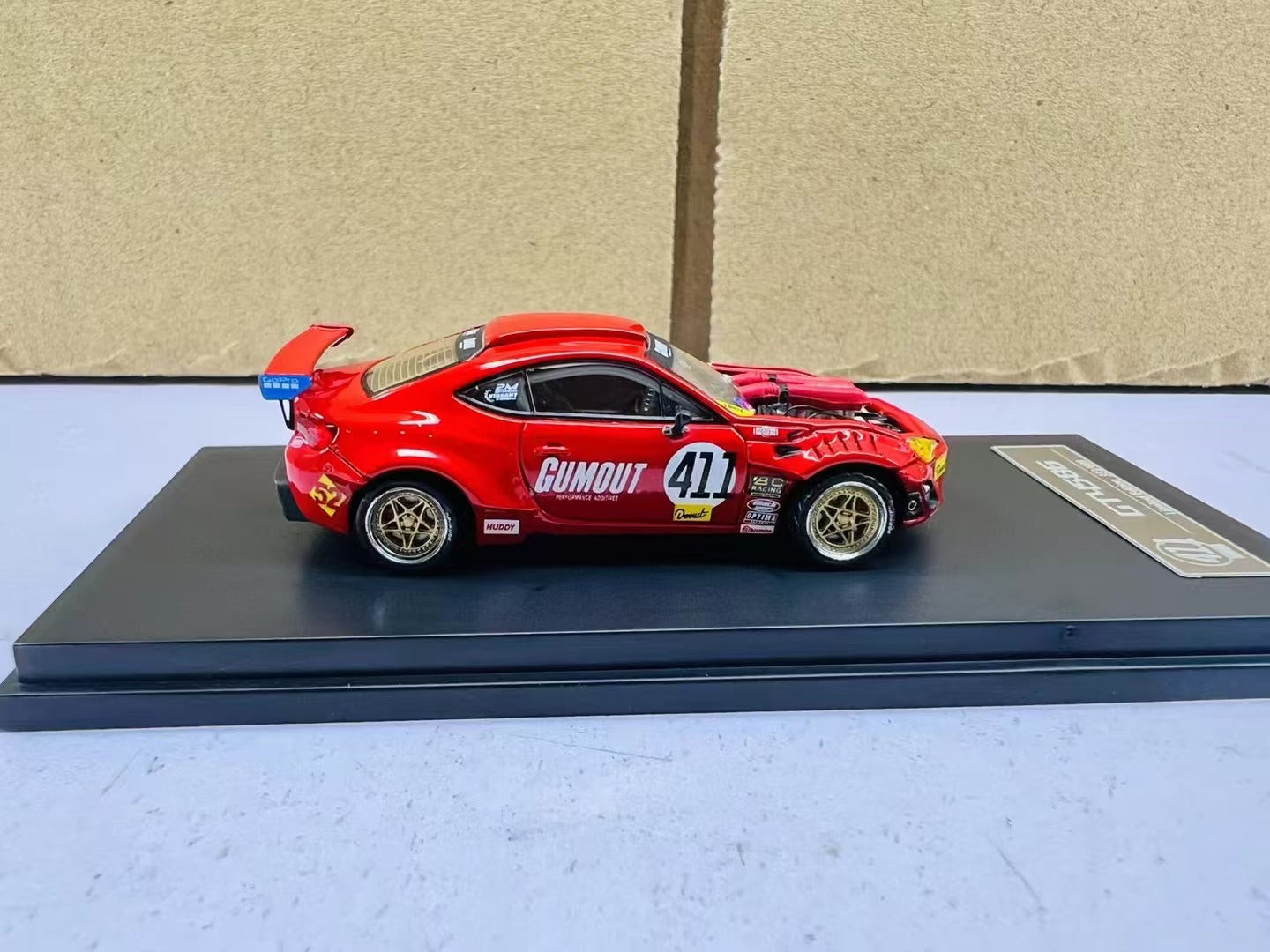 Preorder] DCM 1:64 GT4586 Red Diecast – Horizon Diecast