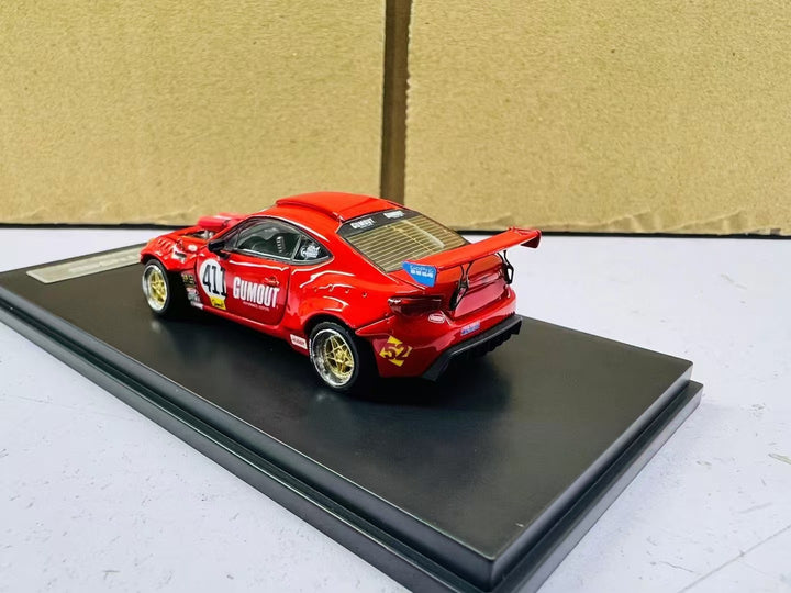 [Preorder] DCM 1:64 GT4586 Red Diecast