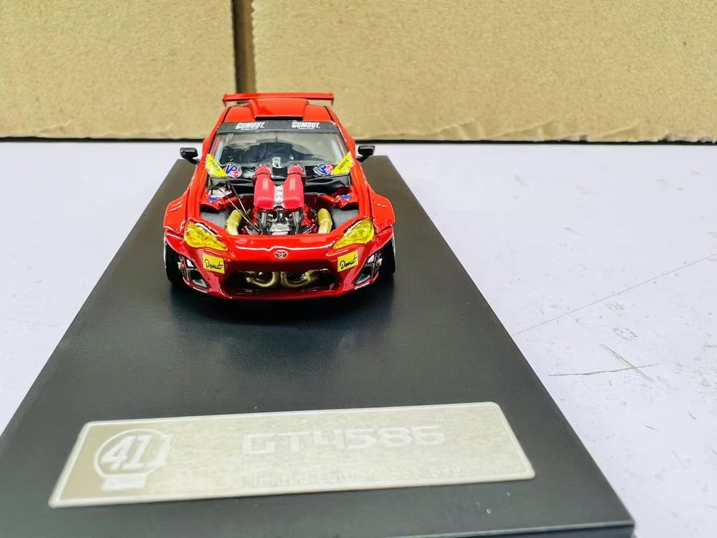 [Preorder] DCM 1:64 GT4586 Red Diecast