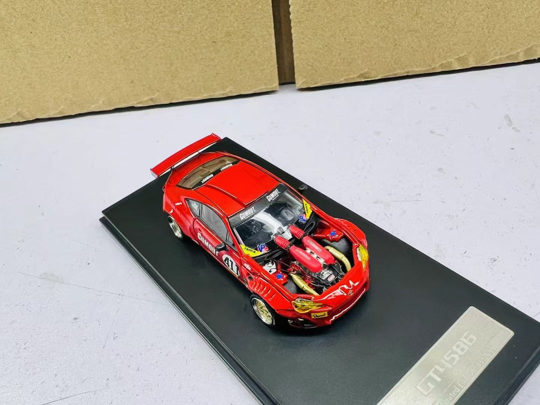 [Preorder] DCM 1:64 GT4586 Red Diecast